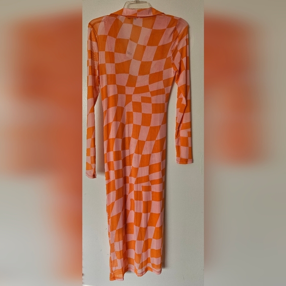 Bar III Mesh Bodycon Midi Dress - Picture 5 of 5